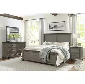 Weaver Coffee And Antique Gray Mirror