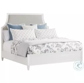 Avondale White Inverness Upholstered Panel Bedroom Set