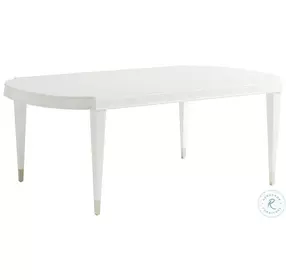 Avondale White Vernon Hills Rectangular Extendable Dining Room Set