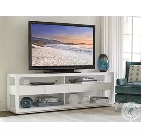 Avondale White Alabaster Brookfield TV Stand