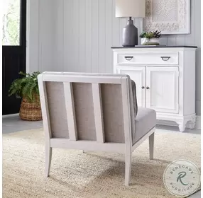 Allyson Park Wire Brushed White and Charcoal 42" Accent Hall Console
