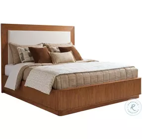 La Costa Sierra Tan Pendry Upholstered Panel Bedroom Set