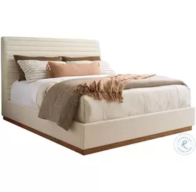 La Costa Linen weave Coronado Upholstered Panel Bedroom Set