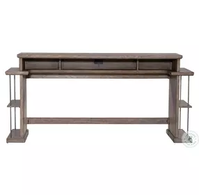 Cityscape Burnished Beige Console Bar Table Set