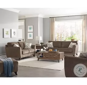 Alyssa Latte And Spring Loveseat