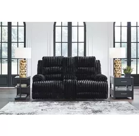 Technique Onyx 81" Power Reclining Loveseat with USB Charging