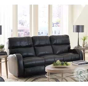 Angelo Black Lay Flat Power Reclining Living Room Set with Power Headrest