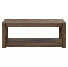 Broadmore Cobblestone Brown Rectangular Occasional Table Set