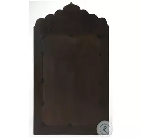 Vivienne Wood and Bone Inlay Mirror