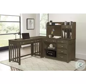 Blanche Brown Gray Credenza