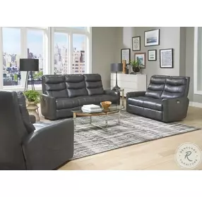 Bosa Charcoal Power Reclining Sofa