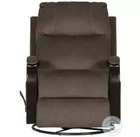 Niles Chocolate Glider Recliner