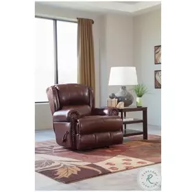 Duncan Walnut Lay Flat Power Recliner