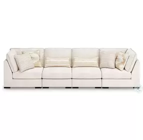 Donelson Creek Vanilla 4 Piece Sectional