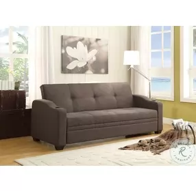 Caffery Grey Fabric Elegant Lounger