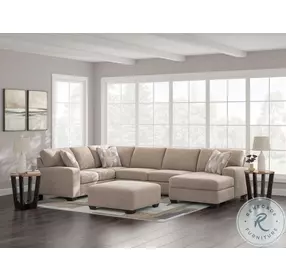 Seyler Lane Hemp 3 Piece Modular Sectional with RAF Chaise