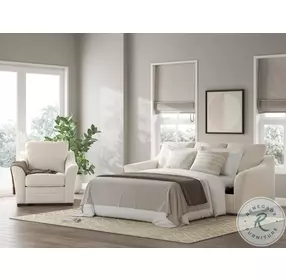 Lango Jute Performance Fabric Queen Sleeper Sectional