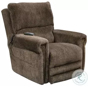 Warner Tigers Eye Lay Flat Power Lift Recliner with Power Headrest And Lumbar