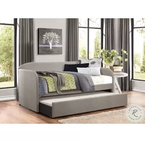 Roland Gray Twin Daybed with Trundle
