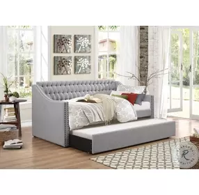 Tulney Gray Twin Daybed with Trundle