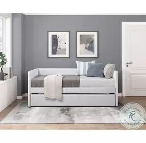 Trudy Gray Twin Daybed with Trundle
