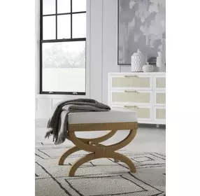 Xanadu White Performance Fabric Stool