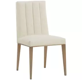 Hadwin Geralt Linen Performance Fabric Dining Chair Set of 2
