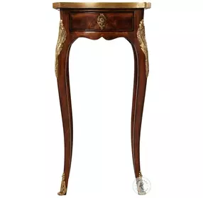 18th Century Style Light Cerejeira 13" Rectangular Accent Table