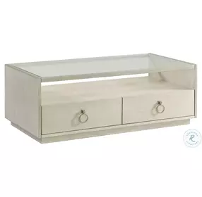 Maisie Champagne Rectangular Occasional Table Set