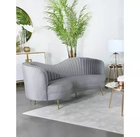 Sophia Grey 84" Sofa