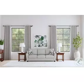 Tomkins Light Gray Boucle Living Room Set