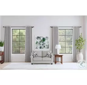 Tomkins Light Gray Boucle 61" Loveseat