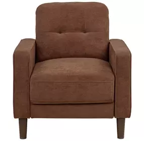 Bowen II Rust Upholstered Lounge Chair