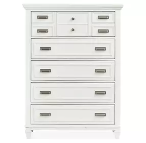 Harborwick White Dove 5 Drawer Chest