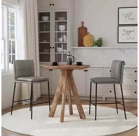 Rodrigo Hickory Brown 32" Round Counter Height Table