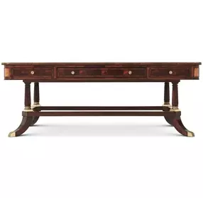 English Cabinet Maker Southampton and Light Shropshire Rectangular Alderley Occasional Table Set