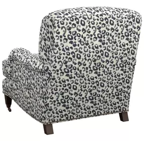 Sydney Blue and White Upholstered Chair