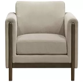 Islington Taupe Upholstered Accent Chair