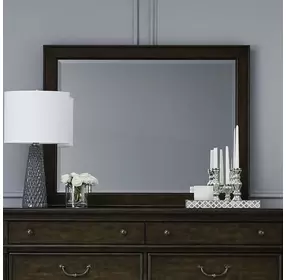 Arden Road Satin Cherry Rectangular Dresser Mirror