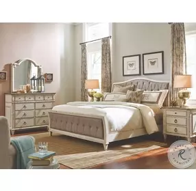 Southbury Parchment Bureau Mirror