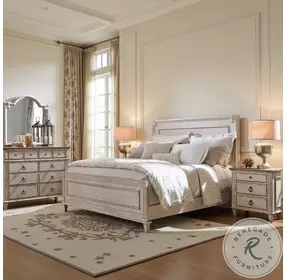 Westvale Parchment King Panel Bed