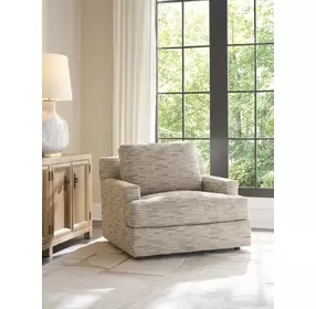 Millington Brown Upholstered Accent Chair by Barclay Butera
