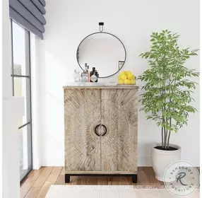 Vivienne Gray Bar Cabinet