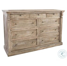 Adelaide Brown 9 Drawer Dresser