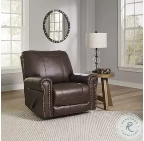 Colleton Dark Brown Rocker Recliner
