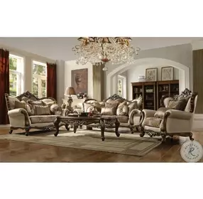 Latisha Tan Pattern 74" Loveseat