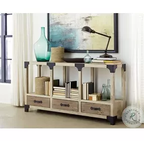 Reclamation Place Willow And Sun Dried Natural Console Table