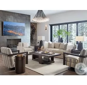 Park City Chestnut Brown And Burnished Bronze Heber Drawer End Table