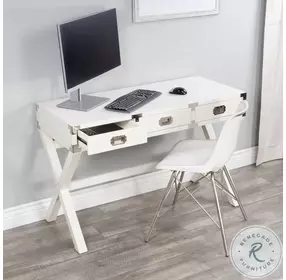 Anew White Campaign Desk