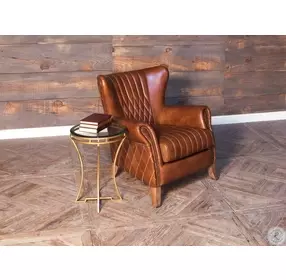 Gold Wine Side Table